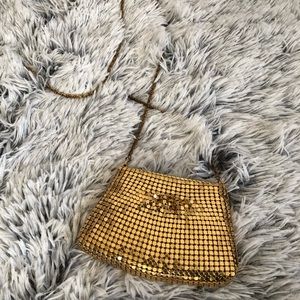 Gold Mesh Crossbody